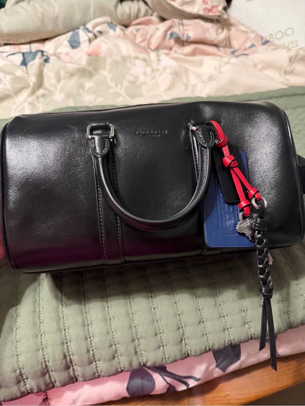 Coach Venturer Duffel Bag 27 with Charms